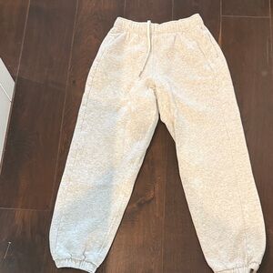 lululemon athletica Light Gray Track Joggers